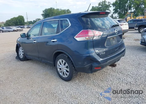 2015 Nissan Rogue S z USA, uszkodzony, nr VIN 5N1AT2MV8FC853410